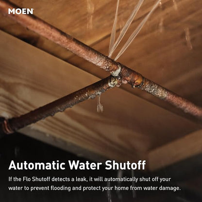 Moen Flo Smart Water Monitor and Automatic Shutoff Sensor, Wi-Fi Connected - Image 26