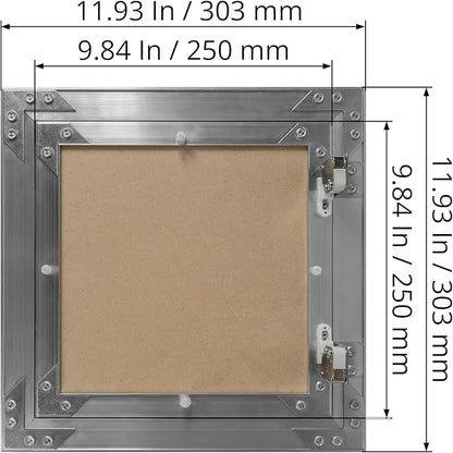 10" x 10" Inch Aluminum Drywall Access Panel - Image 5
