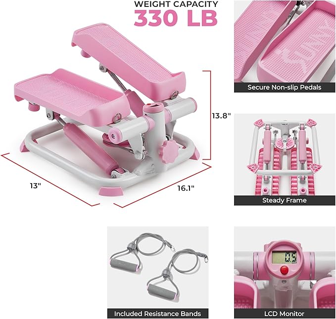 Sunny Health & Fitness Mini Stepper - Image 6