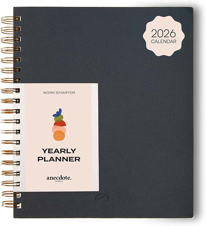 Anecdote Planner 2026 Daily Planner Weekly Monthly Planner by Anecdote