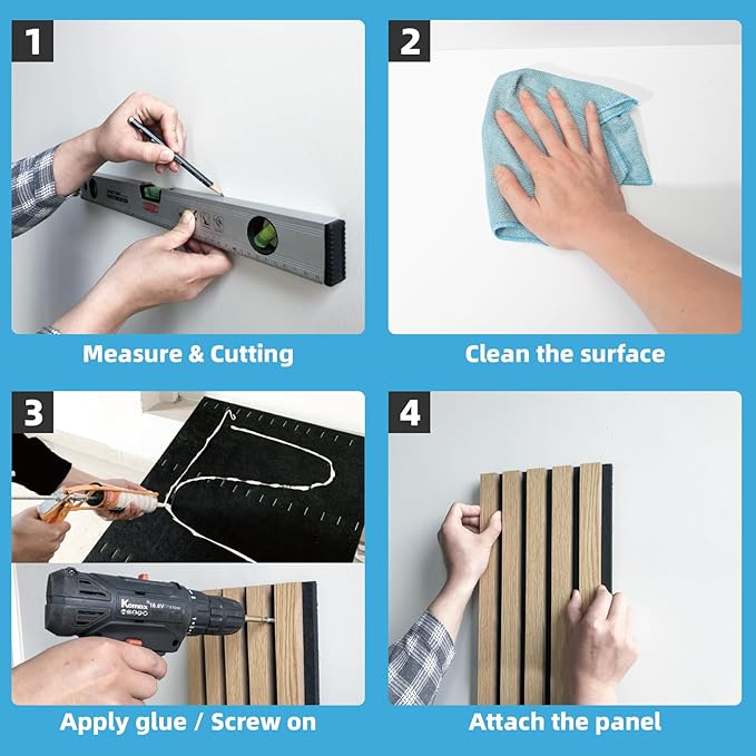 Art3d 1-Pack Acoustic Wood Slat Wall Panel - Image 8