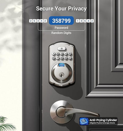 Veise Fingerprint Door Lock - Image 6