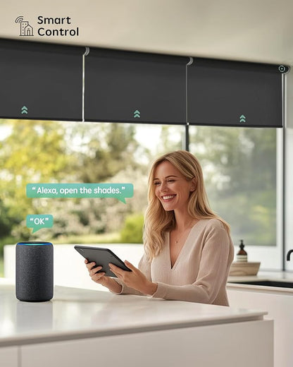 Yoolax Smart Coupled Roller Shades Compatible - Image 3