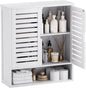 SMIBUY Bathroom Cabinet Wall Mounted, Bamboo Over-The-Toilet Storage Organizer by SMIBUY