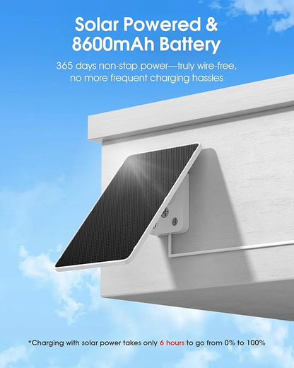 4G LTE Cellular Security Camera Outdoor, Wireless Solar Powered, no WiFi - Image 2