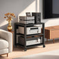 3 tier av media stand, audio rack tower, main product view