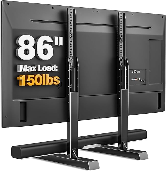 Universal TV Legs, Table Top TV Stand Base by TVONFurniture