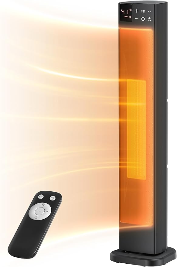 PELONIS 30” Ceramic Tower Space Heater - Image 4