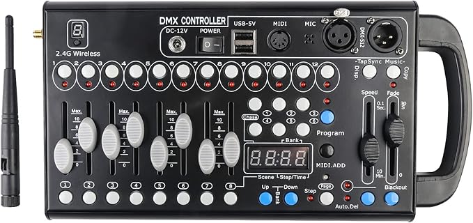 Wireless Dmx Controller 192 Channel Dmx Light Controller - Image 7