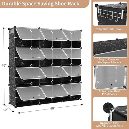 ROJASOP Portable 8-Tier Shoe Cabinet - Image 3