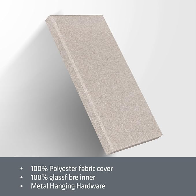UMIACOUSTICS 2 PCS Acoustic Panel, 47.2" x 23.6" x 2" Fiberglass Sound Proof - Image 7