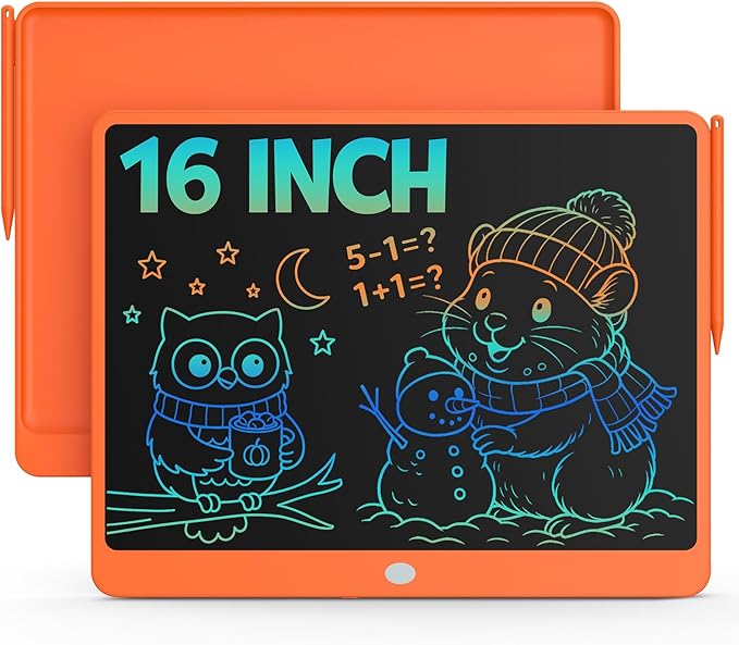 Doodle Pads 16 Inch Orange by Bravokids
