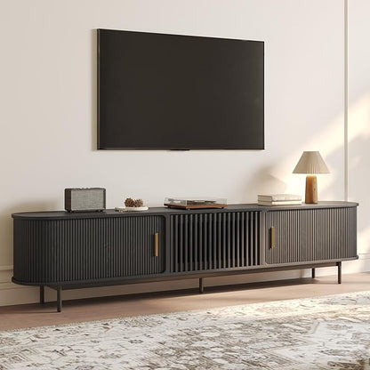 POVISON Fully-Assembled Mid Century Modern TV Stand by POVISON