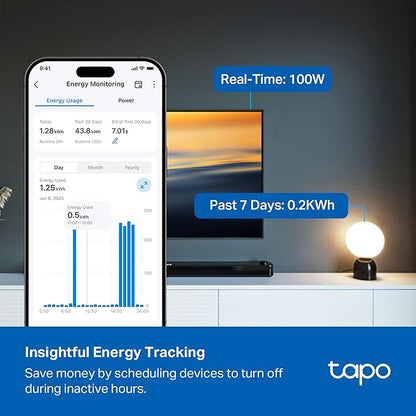 Tapo Smart Wi-Fi Power Strip- 6 Individually Controlled Smart Outlets and 3 USB - Image 3