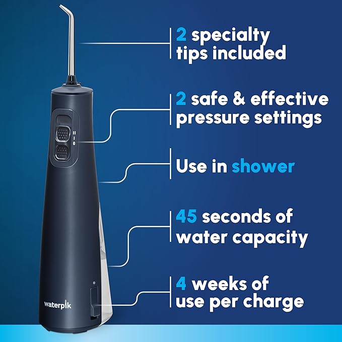 Waterpik Cordless Pulse Rechargeable Portable Water Flosser - Image 2