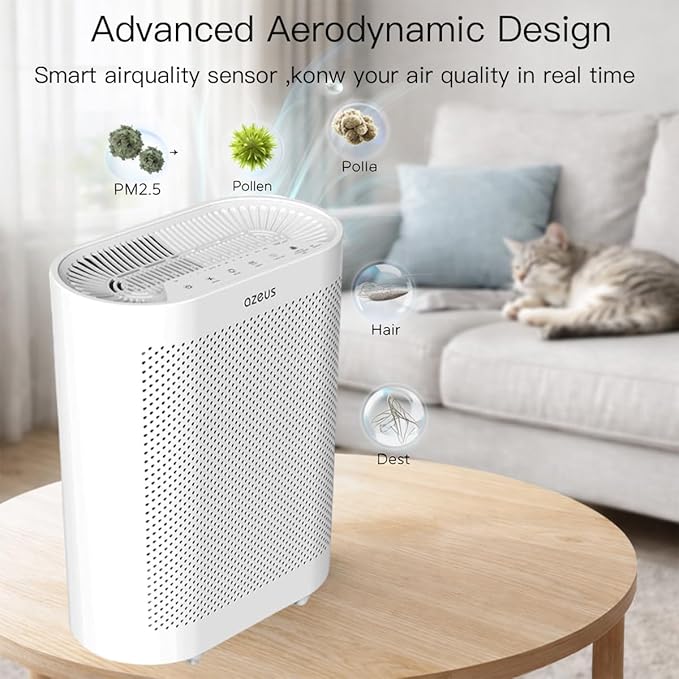 Azeus FS32 True HEPA Air Purifier - Image 5
