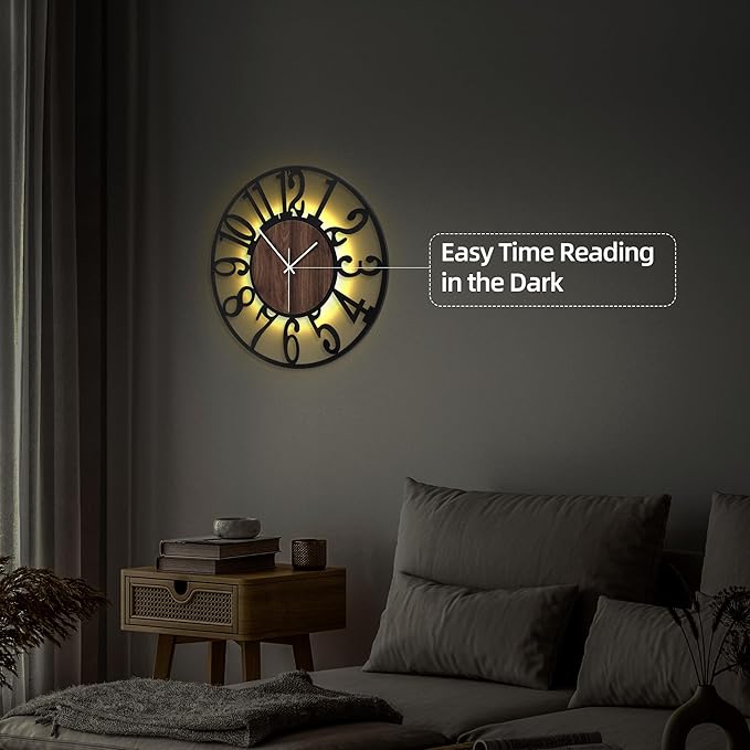 Casaformia 20'' Silent Wall Clock - Image 5