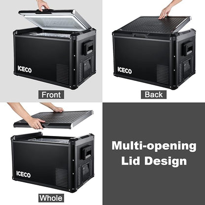 ICECO VL45 ProS Portable Refrigerator, Dual USB & DC 12/24V, AC 110-240V - Image 4