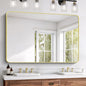 FORBATH 55x36 Inch Gold Bathroom Mirror by FORBATH