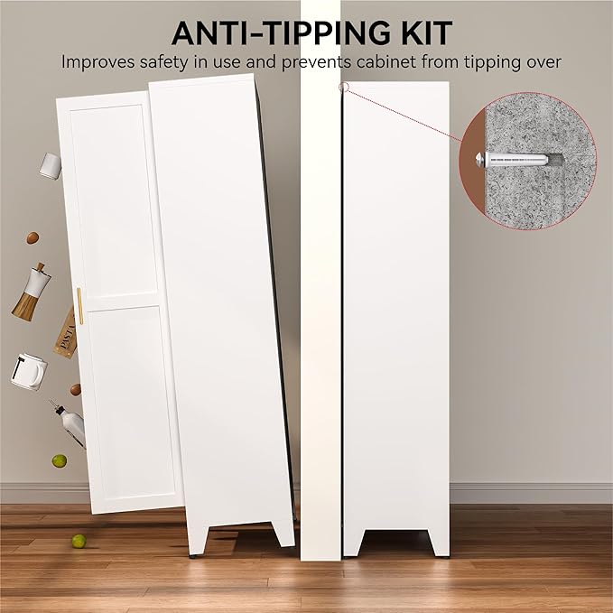 COFaR 71" Tall Pantry Cabinet - Image 6