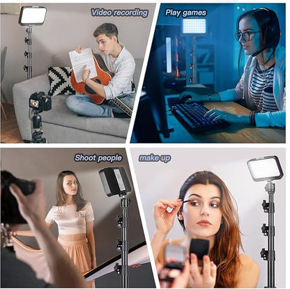 UBeesize LED Video Light Kit, for Zoom, Game Streaming - Image 2