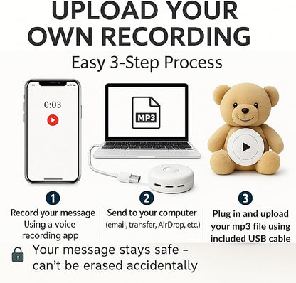 RediTech Go™ 12-Pack Recordable Voice Modules – MP3 Upload from a Windows - Image 3