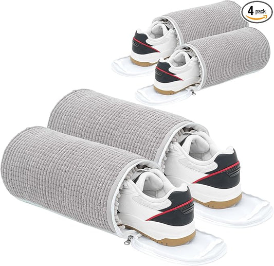 4Pcs Reusable Laundry Shoe Bag for Washer and Dryer, 2024 New Shoe Cleaning Bag by Unknown