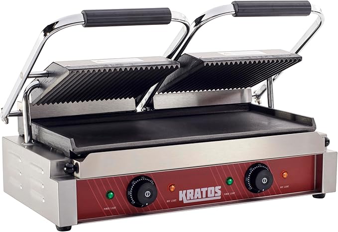 Kratos Commercial Electric Panini Sandwich Grill - Image 7