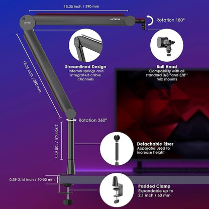IXTECH Premium Microphone Boom Arm - Image 4