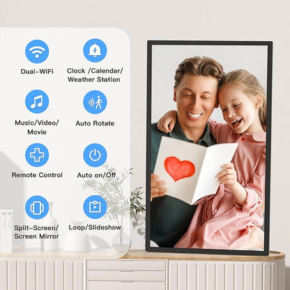 32-Inch FHD 64GB Extra Large Digital Picture Frame - Image 6