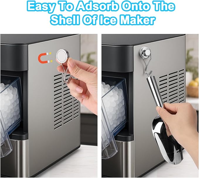 Stainless Steel Ice Scoop for Freezer - Image 7
