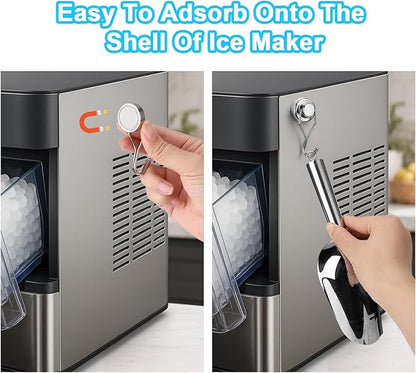 Stainless Steel Ice Scoop for Freezer - Image 7