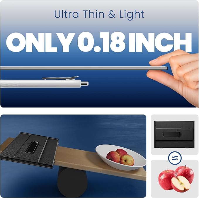 Laptop Screen Extender, Ultra-Thin 15.3" FHD 1200P 16:10 Portable Monitor - Image 2