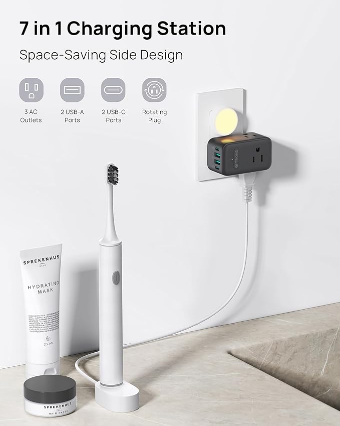 TROND 2 Pack Outlet Extender - Image 2