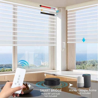Rollerhouse Rechargeable Wireless Tubular Roller Shade Motor Kit, - Image 2