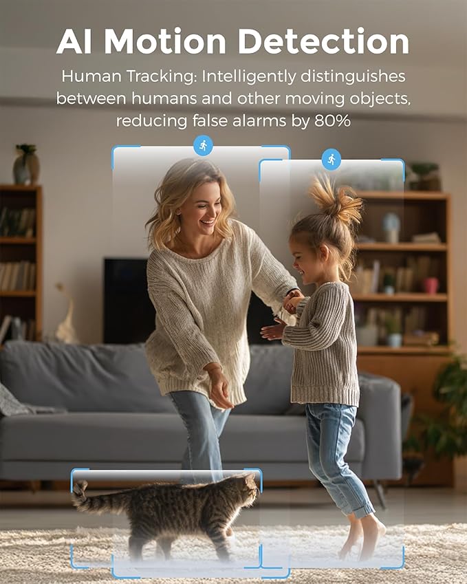 Devo CCAZ10 Security Camera 2K | Indoor|Pet Camera & Baby Monitor | 2-Way Audio - Image 5