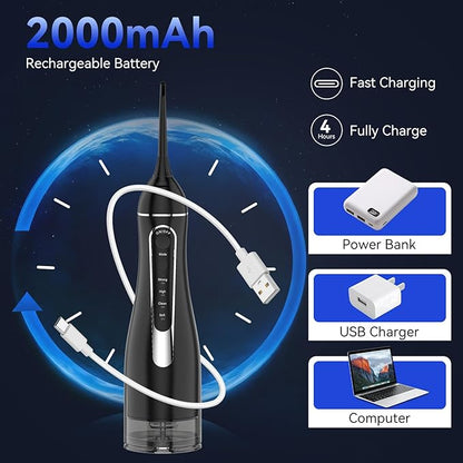 Water flossers for Teeth Pick, Portable Oral Irrigator Dental - Image 7