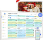 27 Inch Digital Calendar Chore Chart by NETHGROW