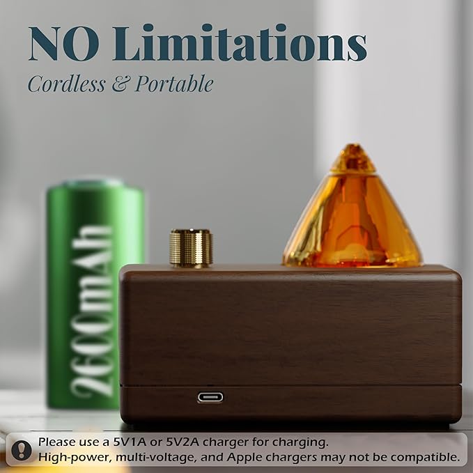 Amber Premium Glass Essential Oil Diffuser - Image 6