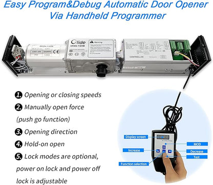 Olideauto ADA Automatic Door Opener Touchless Sensor Open Door+2PCS Wired - Image 7
