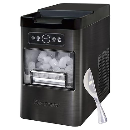 Kenmore Front Load Ice Maker – Maquina para Hacer Hielo en Casa, Nugget Ice by Koolatron