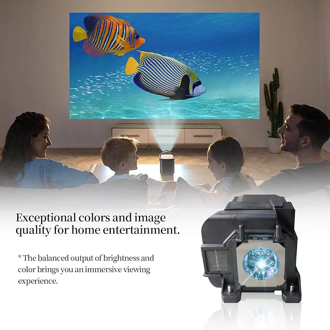 EL PLP75 / V13H010L75 Replacement Projector Lamp Bulb Compatible - Image 5