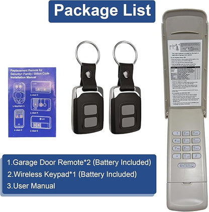 for Chamberlain LiftMaster Craftsman Garage Door Opener Keypad & Remote - Image 8