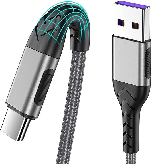 Durcord USB C Charger Cable, Upgarded 2Pack 1ft Fast ChargingUSB Type C by Durcord