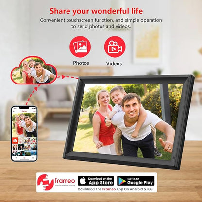 FRAMEO WiFi Digital Picture Frame 32GB Smart 15.6 Inch Digital Photo Frame FHD - Image 5