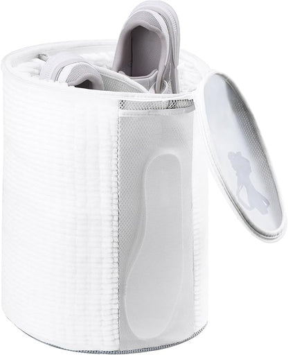 Teletrogy Large Shoe Bag for Washing Machine, Two-Zone Design, 2 Mesh Pockets by Teletrogy