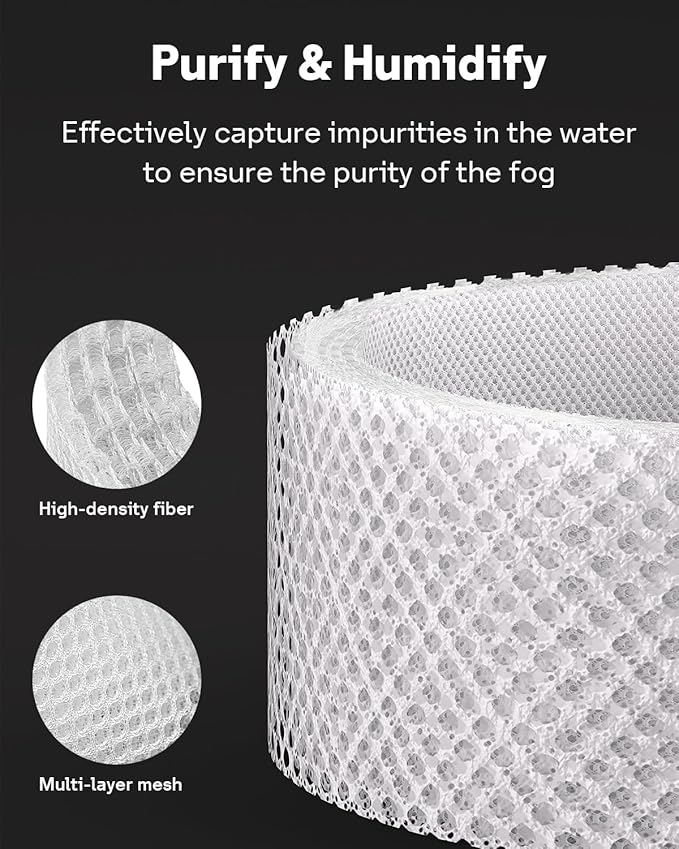 Leemone Upgraded Carbon Fiber Evaporator Filter Replacement Compatible - Image 4