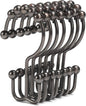 Shower Curtain Hooks, Goowin Shower Curtain Rings, Stainless Steel Shower by Goowin
