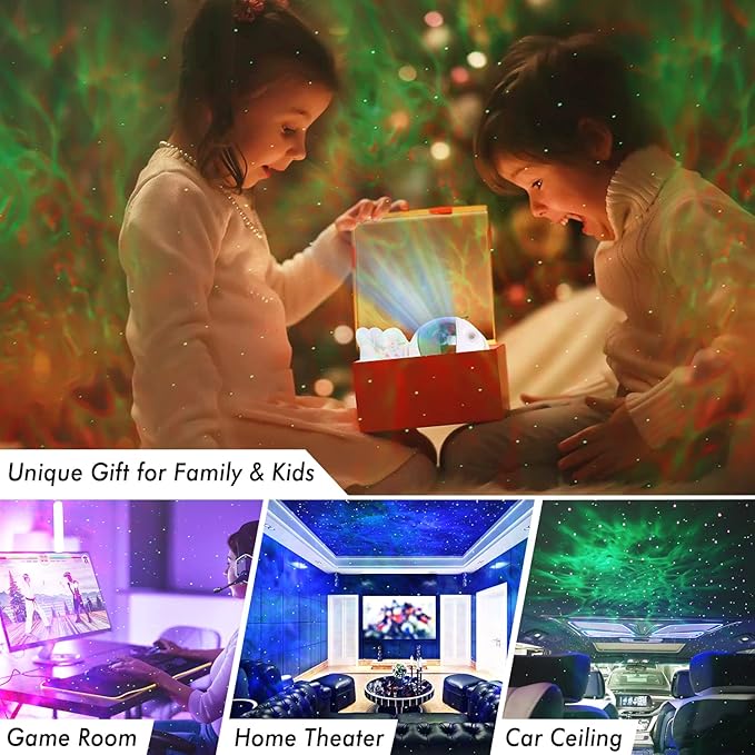 Astronaut Star Projector, Kids Night Light, Nebula Projector Light. Galaxy - Image 5