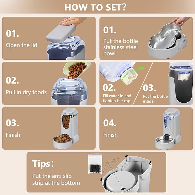 Automatic Cat Feeder and Water Dispenser - Image 6